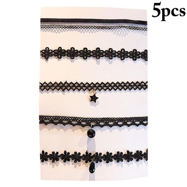 chokers 5pcs/set lace choker necklaces set for women steampunk collar necklace jewelry party gothic style collier femme, Golden;silver
chokers 5pcs/set lace choker necklaces set for women steampunk collar necklace jewelry party gothic style collier femme, Golden;silver