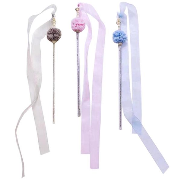cat toys 3pcs flirting rods interactive pet teaser peony ribbon 
cat toys 3pcs flirting rods interactive pet teaser peony ribbon