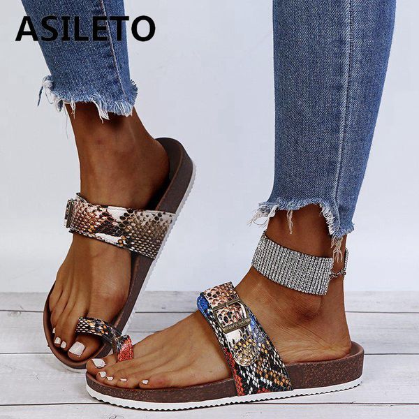 sandals asileto 2021 women clip toe flat buckle snake-skin cherry stylish comfy soft big size 36-43 casual beach b2394, Black
sandals asileto 2021 women clip toe flat buckle snake-skin cherry stylish comfy soft big size 36-43 casual beach b2394, Black