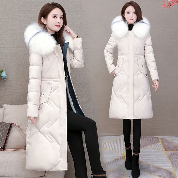 female winter down cotton 2021 new hiver femme manteau keep warm medium length coat more size a379 0xx5, Black
female winter down cotton 2021 new hiver femme manteau keep warm medium length coat more size a379 0xx5, Black