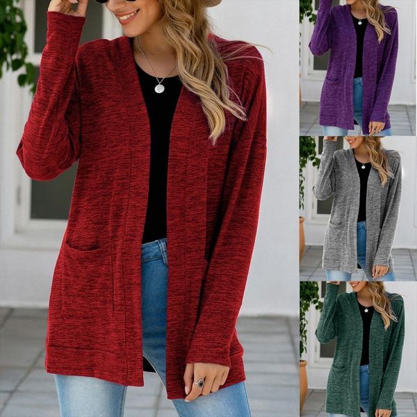 fashion women womens sweaters long sleeve casual winter cardigan pocket solid color coat f, White;black
fashion women womens sweaters long sleeve casual winter cardigan pocket solid color coat f, White;black