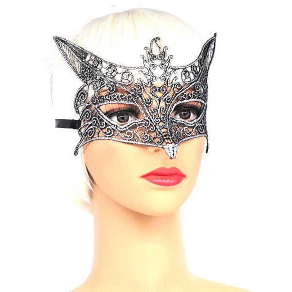 party mask wolf head lace colorful bronzing silver fun eye halloween women's products
party mask wolf head lace colorful bronzing silver fun eye halloween women's products