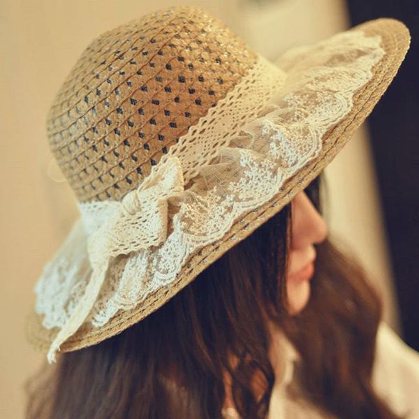 wide brim hats 2021 solid fringe straw hat summer chapeu women lace sun for beach side cap floppy female, Blue;gray
wide brim hats 2021 solid fringe straw hat summer chapeu women lace sun for beach side cap floppy female, Blue;gray