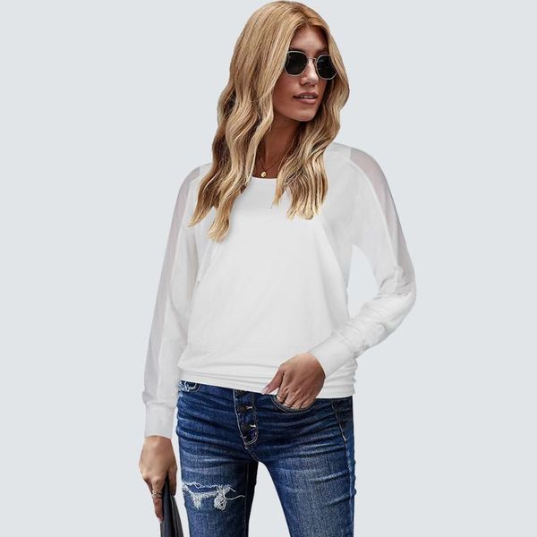 women's hoodies & sweatshirts women classic solid color winter basic soft casual jumper mesh patchwork pullover h268, Black
women's hoodies & sweatshirts women classic solid color winter basic soft casual jumper mesh patchwork pullover h268, Black