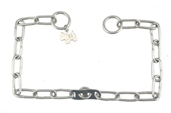gujia 7204 durable p chock training chain stainless steel dog collar products for pets chocker
gujia 7204 durable p chock training chain stainless steel dog collar products for pets chocker