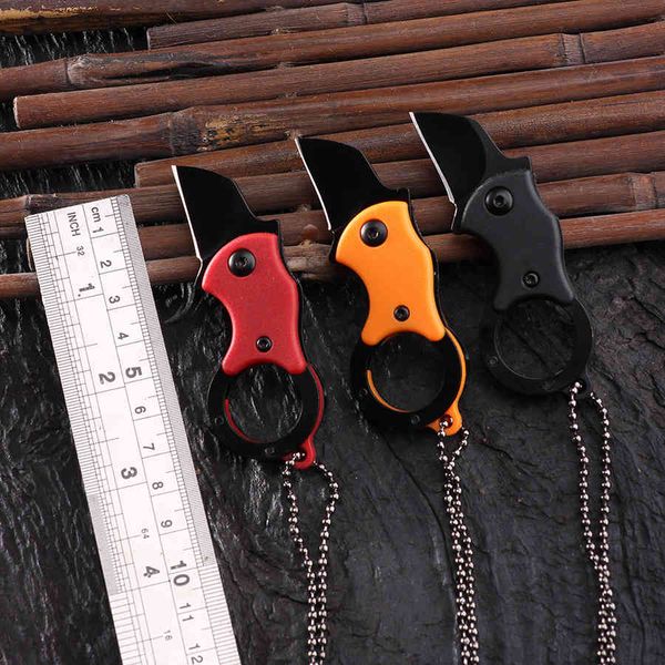 selling necklace self-defense daily portable unpacking tool folding knife, Slivery;golden
selling necklace self-defense daily portable unpacking tool folding knife, Slivery;golden