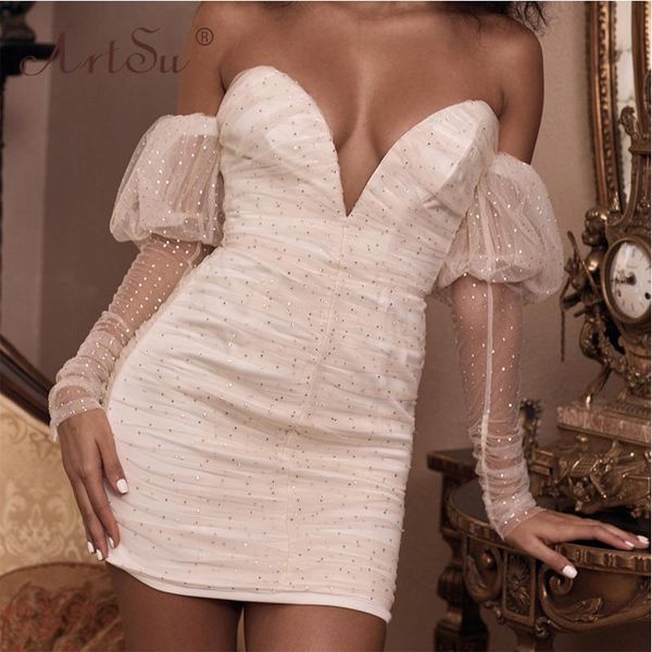 casual dresses women deep v neck white off shoulder party dress transparent mesh sequin 2021 spring bodycon robe femme, Black;gray
casual dresses women deep v neck white off shoulder party dress transparent mesh sequin 2021 spring bodycon robe femme, Black;gray