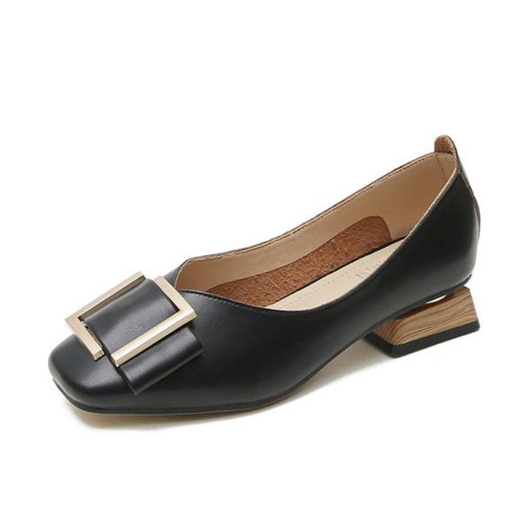 dress shoes microfiber leather women's block heels square toe office work ladies plus size 34-42 spring summer slip on for women, Black
dress shoes microfiber leather women's block heels square toe office work ladies plus size 34-42 spring summer slip on for women, Black