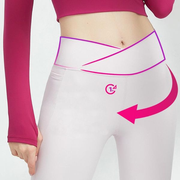 yoga outfit women's cross waist flare pants, workout running tights gym athletic leggings
yoga outfit women's cross waist flare pants, workout running tights gym athletic leggings