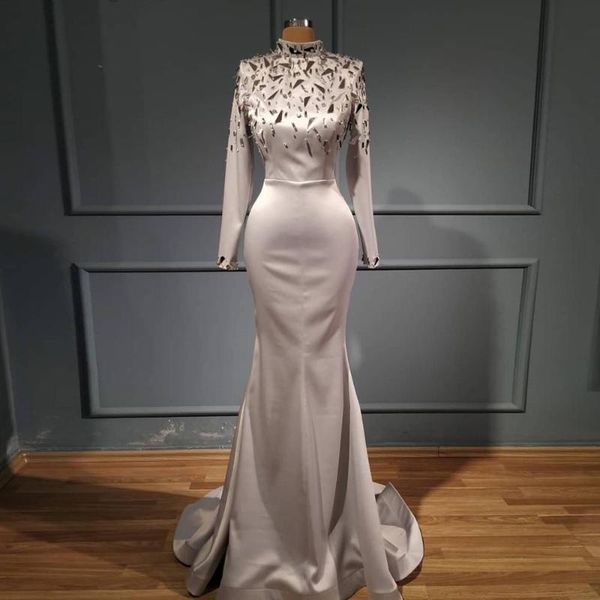 casual dresses elegant white crystal beaded mermaid women to formal party night full sleeves long prom gowns vestidos 2021, Black;gray
casual dresses elegant white crystal beaded mermaid women to formal party night full sleeves long prom gowns vestidos 2021, Black;gray