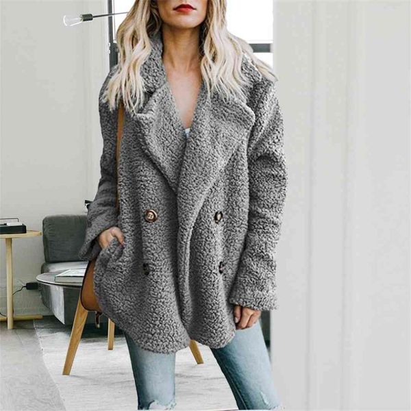 women's jackets winter coat women cardigans ladies warm jumper fleece faux fur coat hoodie outwear blouson femme s18101204, Black
women's jackets winter coat women cardigans ladies warm jumper fleece faux fur coat hoodie outwear blouson femme s18101204, Black