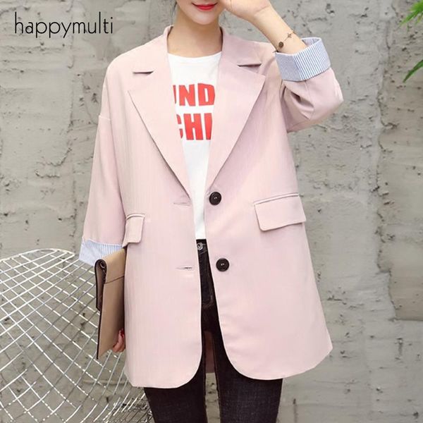 women's suits & blazers blazer happymulti office lady patchwork notched single breasted pockets long sleeve plus size elegant, White;black
women's suits & blazers blazer happymulti office lady patchwork notched single breasted pockets long sleeve plus size elegant, White;black