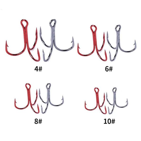 20pcs/set of new high-quality high-carbon steel barbed three hooks super-sharp fishing gear
20pcs/set of new high-quality high-carbon steel barbed three hooks super-sharp fishing gear