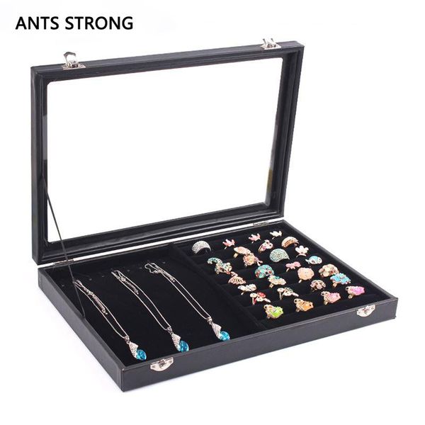 storage boxes & bins multifunction flock jewelry box/glass necklace display plate mixed ing finishing supplies
storage boxes & bins multifunction flock jewelry box/glass necklace display plate mixed ing finishing supplies
