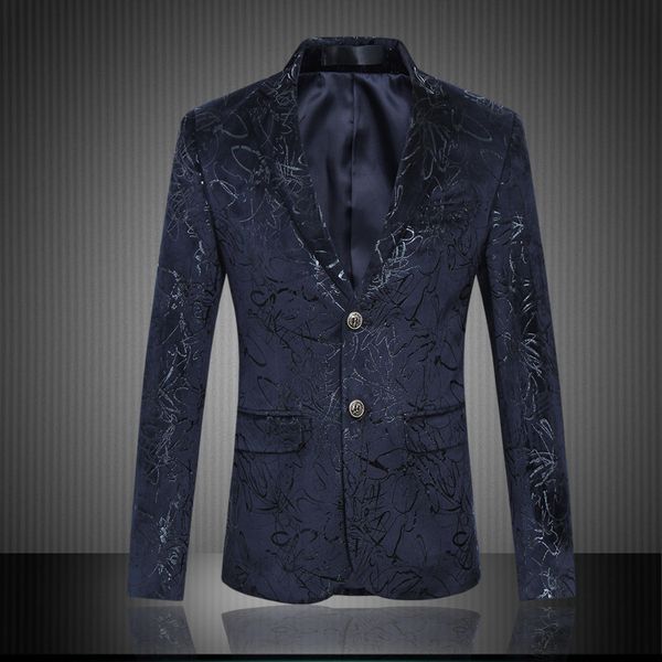 floral casual slim blazers fashion party single breasted men suit jacket plus size m-6xl high quality, White;black
floral casual slim blazers fashion party single breasted men suit jacket plus size m-6xl high quality, White;black