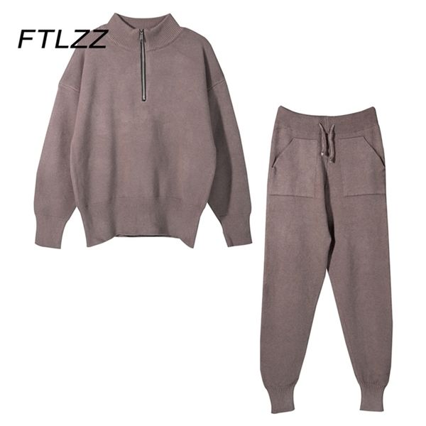 women's knit tracksuit spring autumn jogging two piece sets woman outfits korean casual 2 pcs set sweater pants suits 210525, White
women's knit tracksuit spring autumn jogging two piece sets woman outfits korean casual 2 pcs set sweater pants suits 210525, White