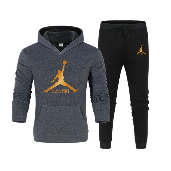2021 new winte designer sportswear men's luxury sportswear suit autumn sweater men's jogging suit jacket + pants cover sports, Gray
2021 new winte designer sportswear men's luxury sportswear suit autumn sweater men's jogging suit jacket + pants cover sports, Gray
