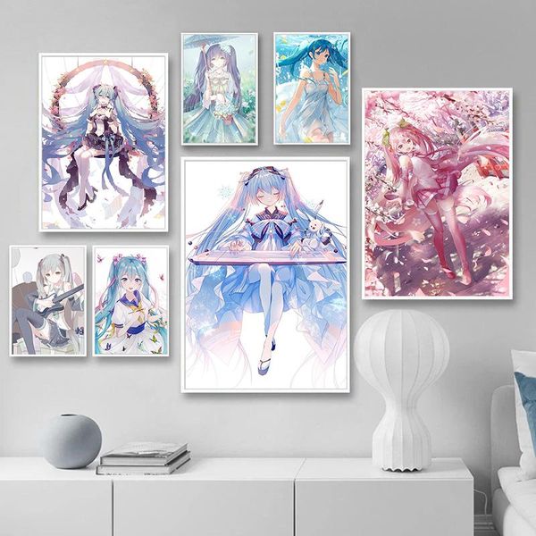 paintings classic japanese anime art wall poster miku manga canvas painting bedroom living room home decoration mural cuadros decorativos
paintings classic japanese anime art wall poster miku manga canvas painting bedroom living room home decoration mural cuadros decorativos