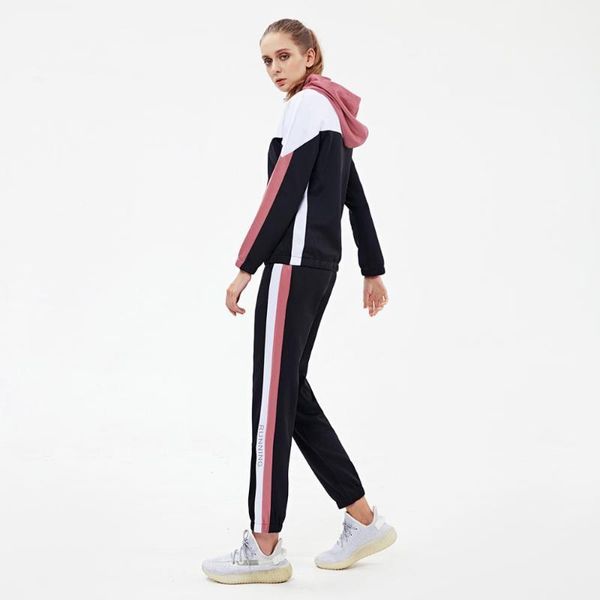 running sets vansydical 2pcs women jogger set hooded jackets sweatpants suit femme autumn winter tracksuits outdoor sportswear1, Black;blue
running sets vansydical 2pcs women jogger set hooded jackets sweatpants suit femme autumn winter tracksuits outdoor sportswear1, Black;blue