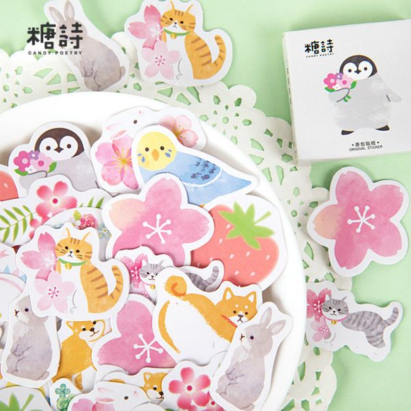 3pieces/lot 45pcs/box lovely garden animals decorative adhesive tape masking tape for stickers scrapbooking diy stationery tape 2016
3pieces/lot 45pcs/box lovely garden animals decorative adhesive tape masking tape for stickers scrapbooking diy stationery tape 2016