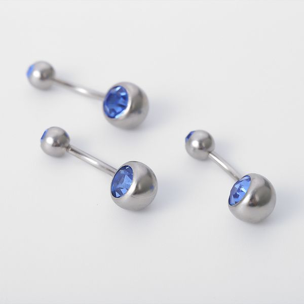 handmade micro inlaid geometric body jewelry female curved diamond color navel nail, Silver
handmade micro inlaid geometric body jewelry female curved diamond color navel nail, Silver