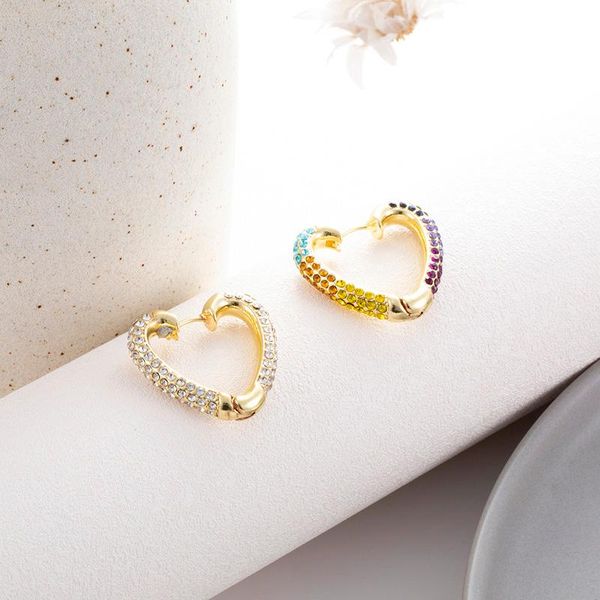 hoop & huggie fashion alloy piercing earrings for women colorful asymmetric heart elegant party wedding female jewelry wholesale, Golden;silver
hoop & huggie fashion alloy piercing earrings for women colorful asymmetric heart elegant party wedding female jewelry wholesale, Golden;silver