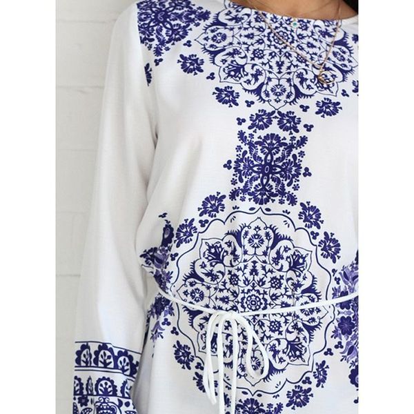 casual dresses summer style white blue porcelain long sleeve dress classic loose back hem tile prints beach plus size, Black;gray
casual dresses summer style white blue porcelain long sleeve dress classic loose back hem tile prints beach plus size, Black;gray