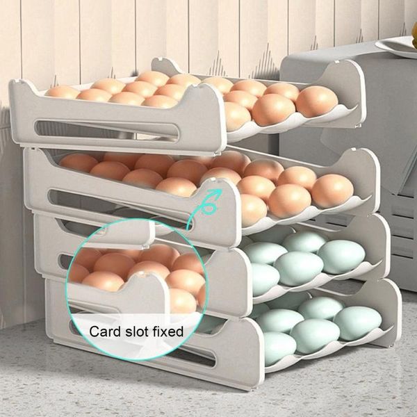 storage bottles & jars household egg box drawer-type refrigerator plastic transparent dumpling double/three layer tray
storage bottles & jars household egg box drawer-type refrigerator plastic transparent dumpling double/three layer tray