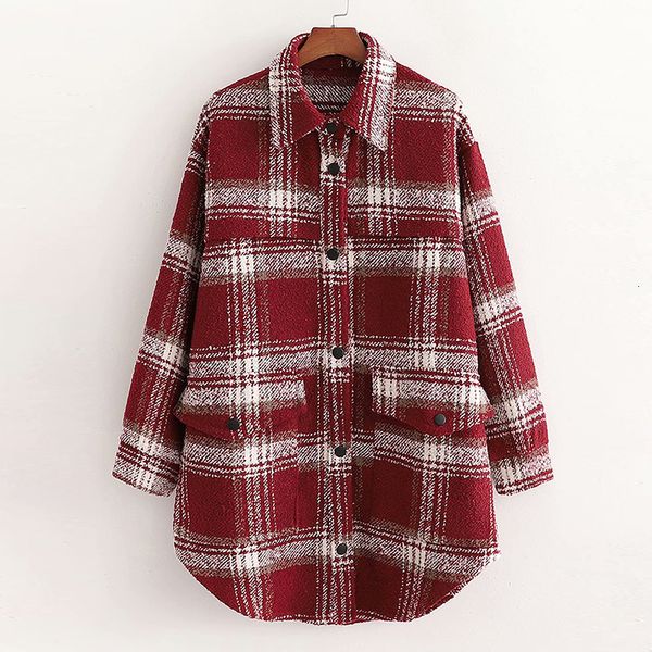 2021 new women winter wool overcoat plaid printed single-breasted bandage woolen coat cardigan with pocket turn down collar outwear ujtt, Black
2021 new women winter wool overcoat plaid printed single-breasted bandage woolen coat cardigan with pocket turn down collar outwear ujtt, Black