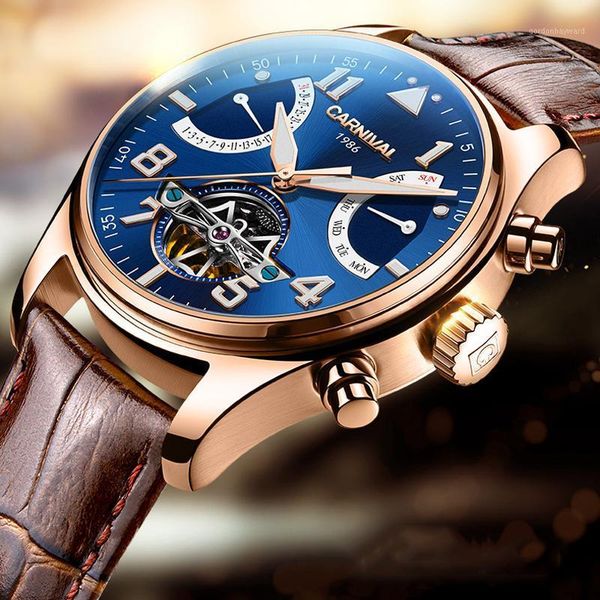 men watch business tourbillon casual waterproof sports male automatic mechanical watches relogio wristwatches, Slivery;brown
men watch business tourbillon casual waterproof sports male automatic mechanical watches relogio wristwatches, Slivery;brown