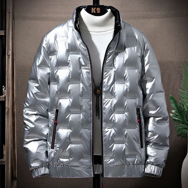 m-8xl large bright face down men's fashionable and handsome new fashion brand loose short winter warm jacket, Black
m-8xl large bright face down men's fashionable and handsome new fashion brand loose short winter warm jacket, Black