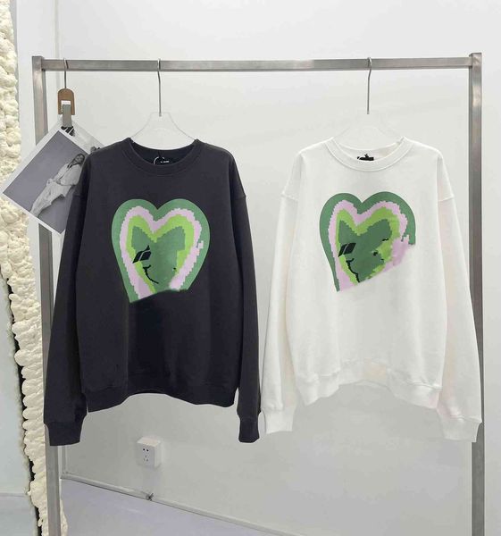 brand hoodie 21 autumn winter new well gradient smiling face love back letter printing round neck fleece reduced age sweater lovers, Black
brand hoodie 21 autumn winter new well gradient smiling face love back letter printing round neck fleece reduced age sweater lovers, Black