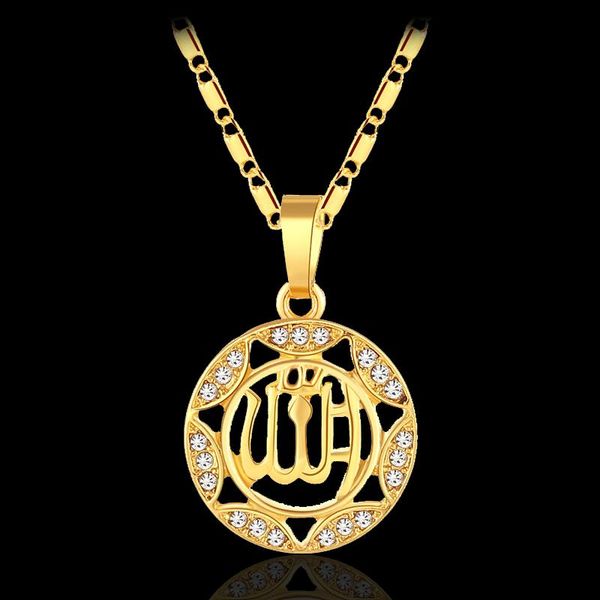 pendant necklaces trendy exquisite islam religious muslim small round necklace for women gold/silver color arab jewelry
pendant necklaces trendy exquisite islam religious muslim small round necklace for women gold/silver color arab jewelry