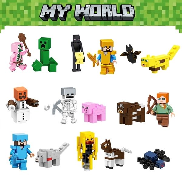 compatible with lego my world 16 blocks human and animal small particle building block puzzle toy coolie afraid of sword
compatible with lego my world 16 blocks human and animal small particle building block puzzle toy coolie afraid of sword