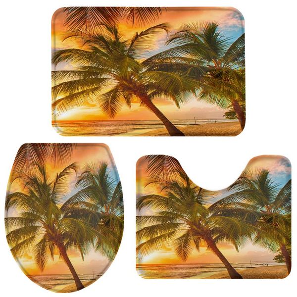 bath accessory set sunset coconut tree beach sky bathroom rug toilet cover mat pedestal non-slip accessories doormat
bath accessory set sunset coconut tree beach sky bathroom rug toilet cover mat pedestal non-slip accessories doormat