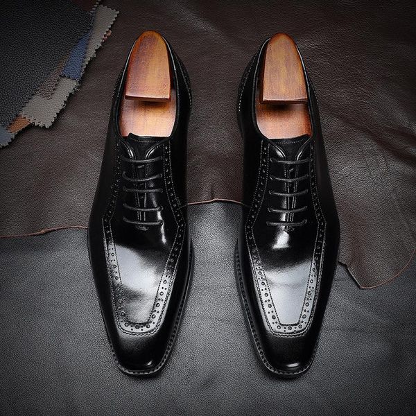 dress shoes hanmce2021 fall male bag leather head professional men's suits single shoe wholesale factory, Black
dress shoes hanmce2021 fall male bag leather head professional men's suits single shoe wholesale factory, Black