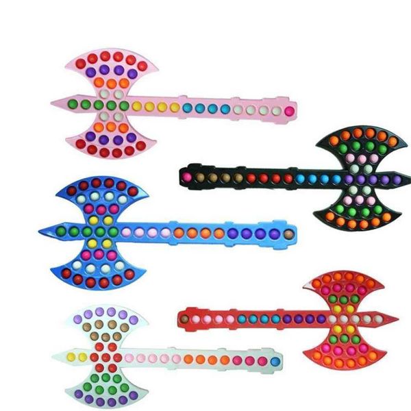 55.5cm double axe axe prop pops fidget toy giant large push bubble sensory stress relief anti anxiety christmas gift kids family games finge
55.5cm double axe axe prop pops fidget toy giant large push bubble sensory stress relief anti anxiety christmas gift kids family games finge