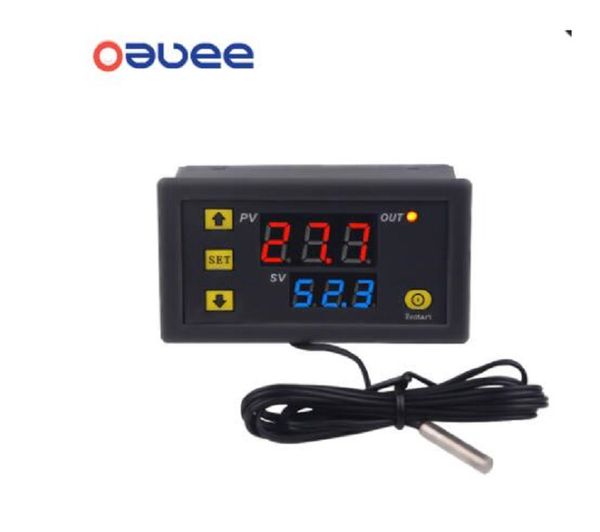 w3230 mini digital temperature controller 12v 24v 220v thermostat regulator heating cooling control thermoregulator with sensor
w3230 mini digital temperature controller 12v 24v 220v thermostat regulator heating cooling control thermoregulator with sensor