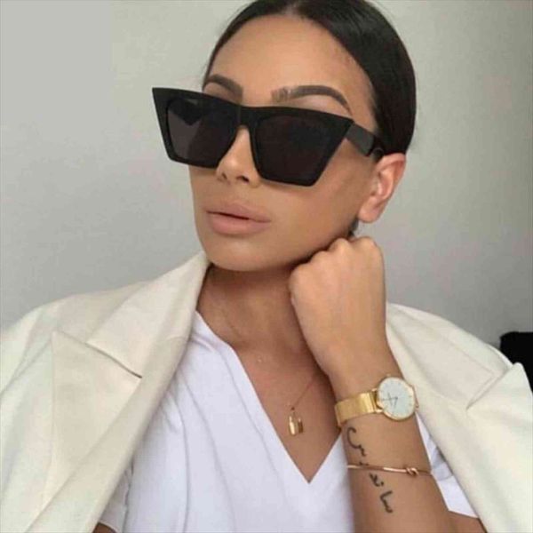 female vintage sunglasses women fashion cat eye sun glasses classic shopping lady black oculos de sol uv400, White;black
female vintage sunglasses women fashion cat eye sun glasses classic shopping lady black oculos de sol uv400, White;black