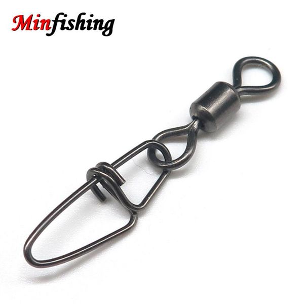 fishing hooks minfishing 50 pcs/lot swivel rolling ball bearing with safety snap carp hook connector accessories mssk
fishing hooks minfishing 50 pcs/lot swivel rolling ball bearing with safety snap carp hook connector accessories mssk