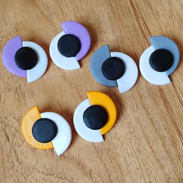 dangle & chandelier color spliced simplicity polymer clay earring jewelry geometric casual holiday cute statement trendy earrings stud for w, Silver
dangle & chandelier color spliced simplicity polymer clay earring jewelry geometric casual holiday cute statement trendy earrings stud for w, Silver