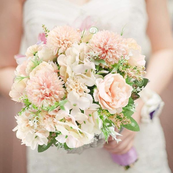 decorative flowers & wreaths artificial silk hydrangeas wedding for bride hand blooming peony fake home table decor
decorative flowers & wreaths artificial silk hydrangeas wedding for bride hand blooming peony fake home table decor
