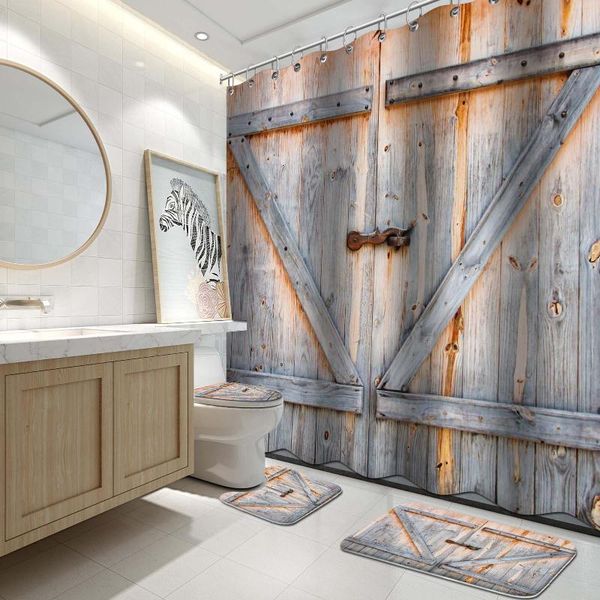 shower curtains stall barn door curtain rustic wooden wood plank farmhouse vintage barnwood decor fabric polyester waterproof
shower curtains stall barn door curtain rustic wooden wood plank farmhouse vintage barnwood decor fabric polyester waterproof