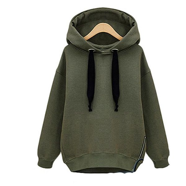 women's hoodies & sweatshirts winter warm autumn for women casual long sleeve pullover with velvet padded zipper female top, Black
women's hoodies & sweatshirts winter warm autumn for women casual long sleeve pullover with velvet padded zipper female top, Black