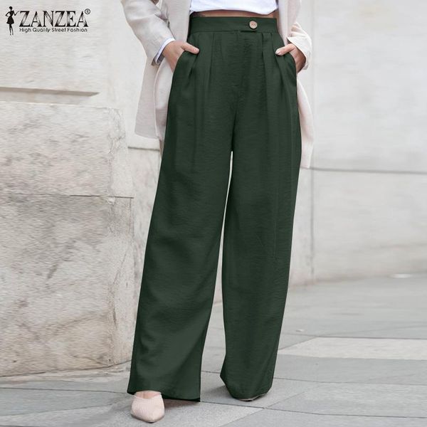 women's pants & capris 2022 women autumn trousers casual high waist solid elegant ol ladies wide leg loose long pantalon turnip palaz, Black;white
women's pants & capris 2022 women autumn trousers casual high waist solid elegant ol ladies wide leg loose long pantalon turnip palaz, Black;white