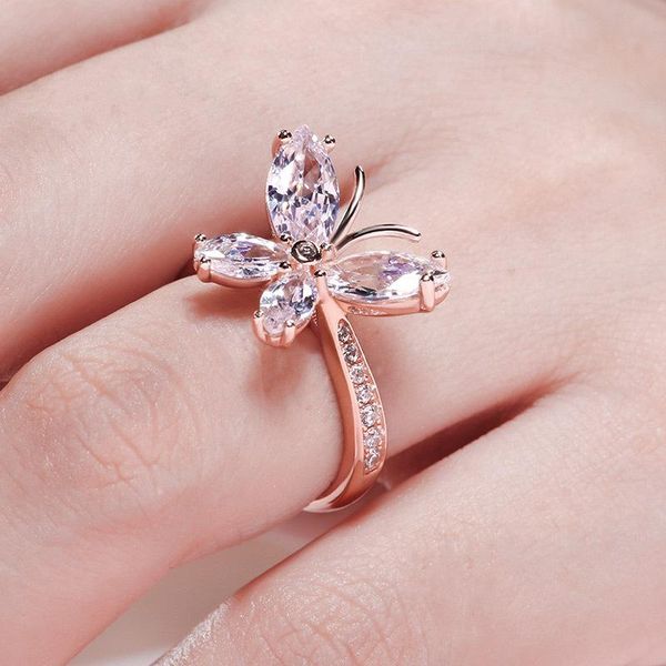 wedding rings princess butterfly rose gold micro paved cz stone trendy tail ring womens engagement ladies bridal jewelry, Slivery;golden
wedding rings princess butterfly rose gold micro paved cz stone trendy tail ring womens engagement ladies bridal jewelry, Slivery;golden