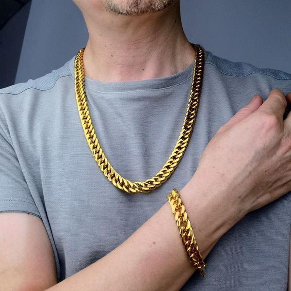 chains black tone solid stainless steel men womam sets onecklace and bracelet curb chain jewelry 6.5~10mm width, Silver
chains black tone solid stainless steel men womam sets onecklace and bracelet curb chain jewelry 6.5~10mm width, Silver