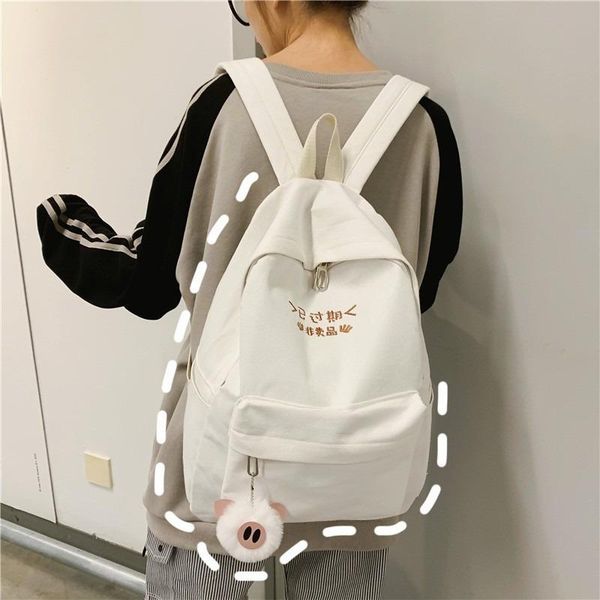 backpack bag female 2021 canvas korean version of the college style student large capacity outdoor travel
backpack bag female 2021 canvas korean version of the college style student large capacity outdoor travel