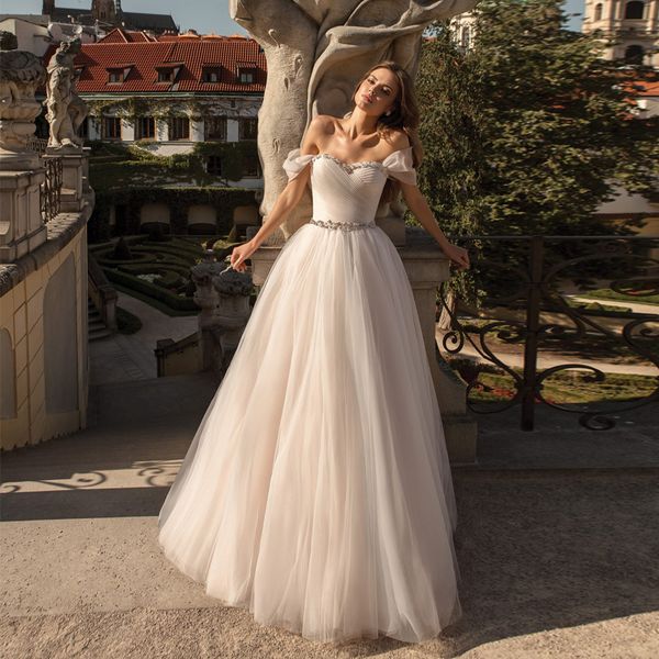 new princess 2021 off the shoulder beading sweetheart pleats wedding gowns a line robe de mariee bride es 9cws, White
new princess 2021 off the shoulder beading sweetheart pleats wedding gowns a line robe de mariee bride es 9cws, White