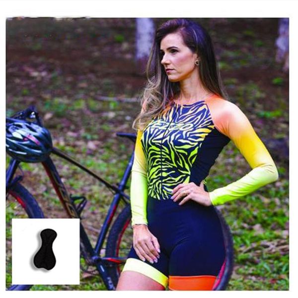 racing sets 2021 triathlon suit women's pro team cycling jersey pink long sleeve skinsuit one piece jumpsuit ropa ciclismo speedsuit, Black;blue
racing sets 2021 triathlon suit women's pro team cycling jersey pink long sleeve skinsuit one piece jumpsuit ropa ciclismo speedsuit, Black;blue